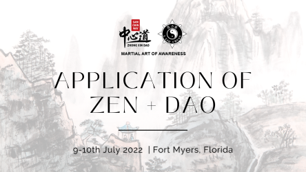 Application of Zen + Dao - Intro to Martial Art of Awareness